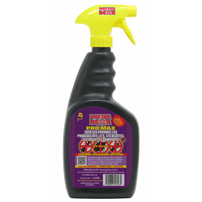 Doktor Doom Pro Max Ant, Bed Bug, Roach, & Crawling Insect Killer Plus