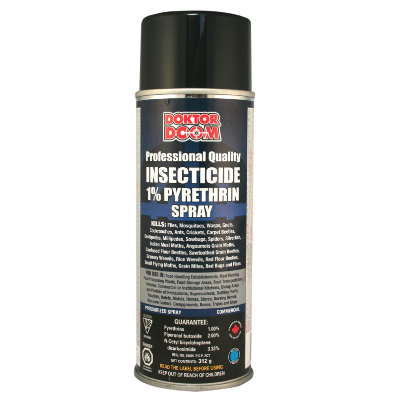 Doktor Doom Pro Quality Insecticide 1 Pyrethrin Spray 312 Grams