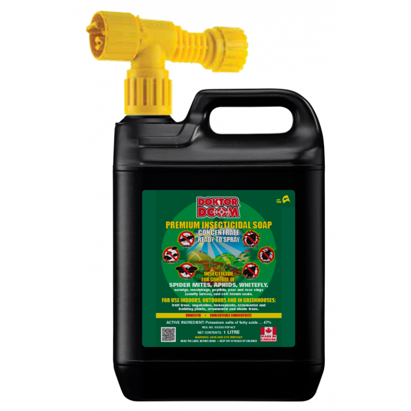 Doktor Doom Premium ReadyToSpray Insecticidal Soap Concentrate II 1 Litre