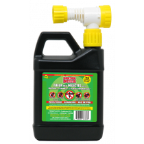Fruit, Vegetable & Ornamental Plant + Insect Killer Concentrate Hose End 1 Litre Makes 50 L